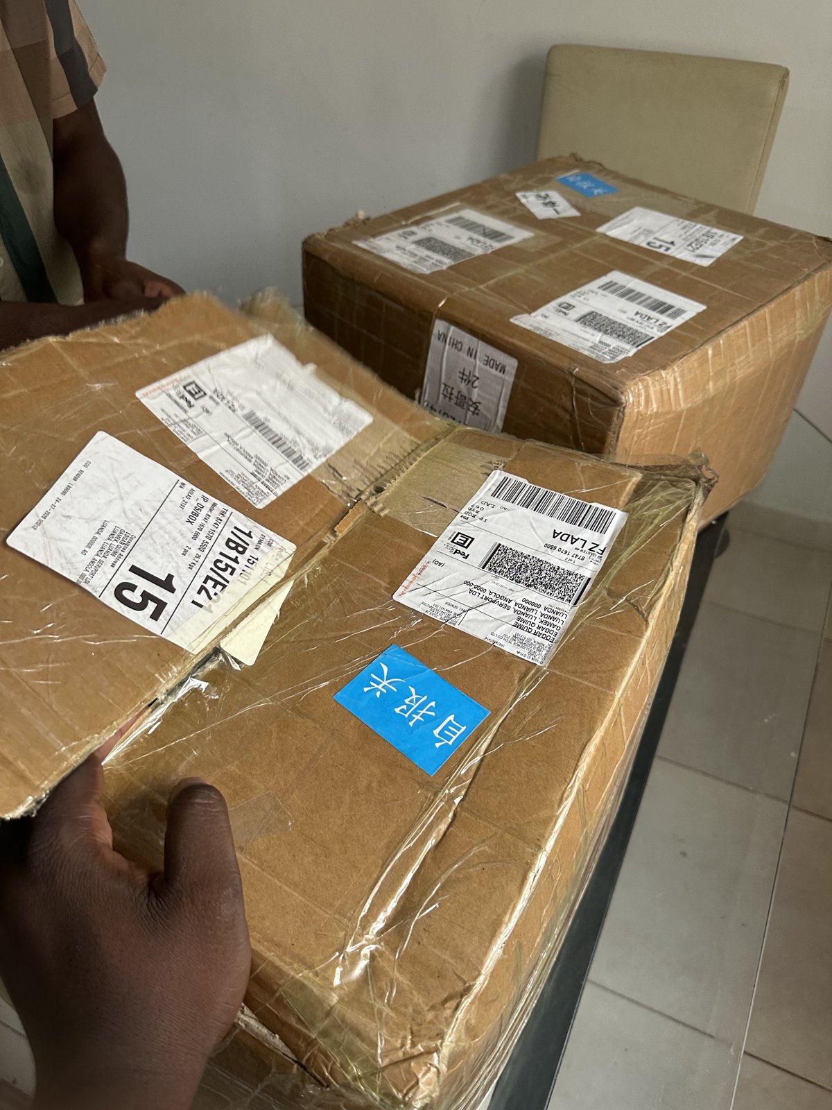 Estoque AutoCash em Luanda